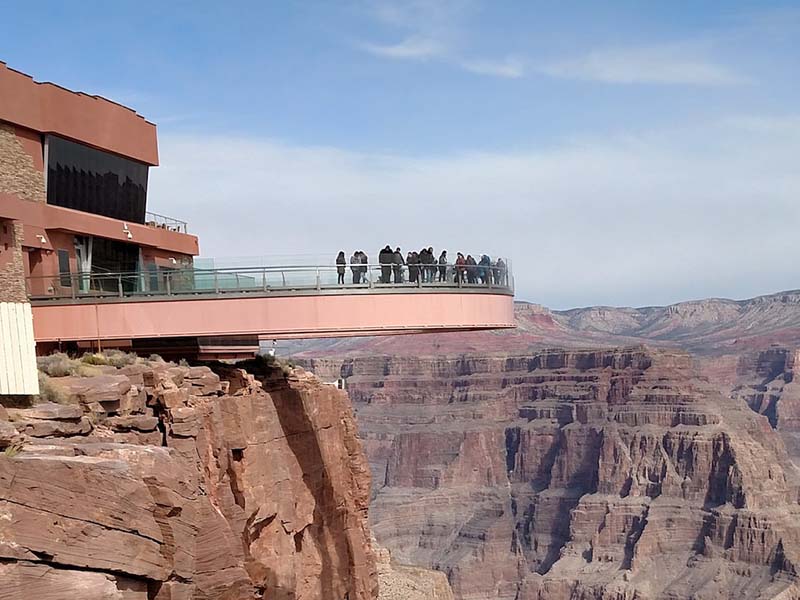 View of Grand Canyon Skywalk