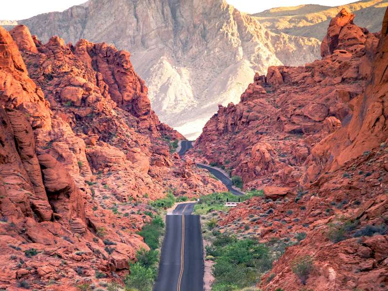 View of the Valley of Fire