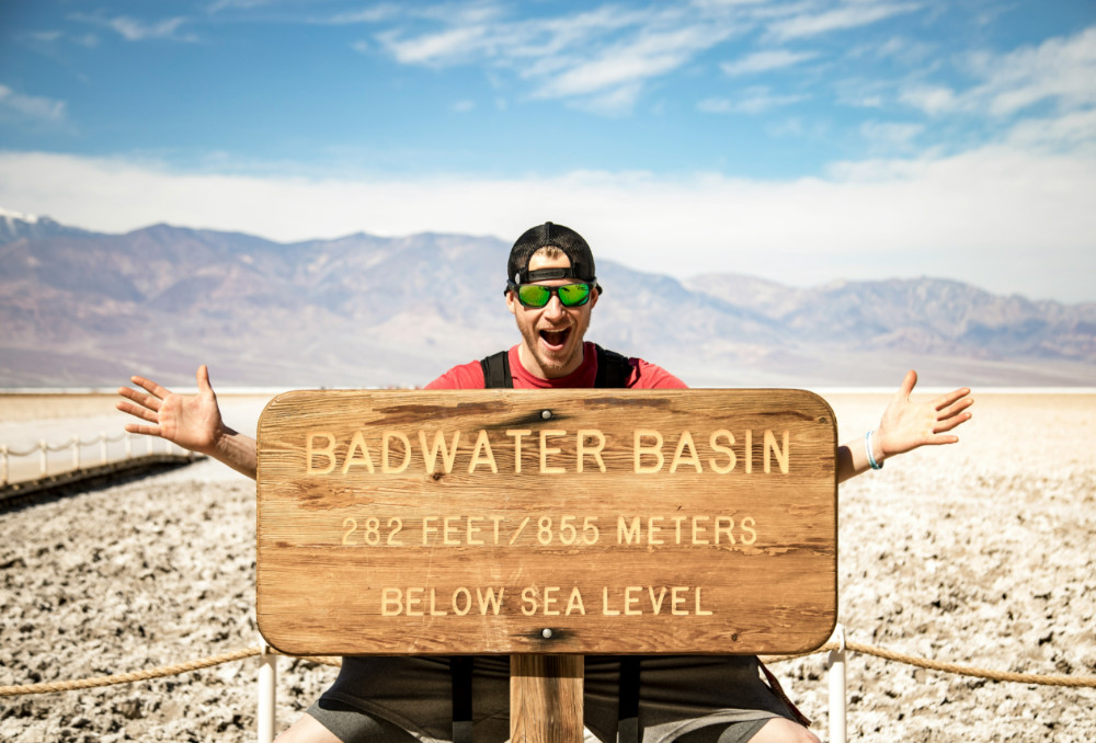 Death Valley Tour at Bad water Basin