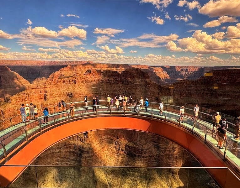 Skywalk at the Grand Canyon West